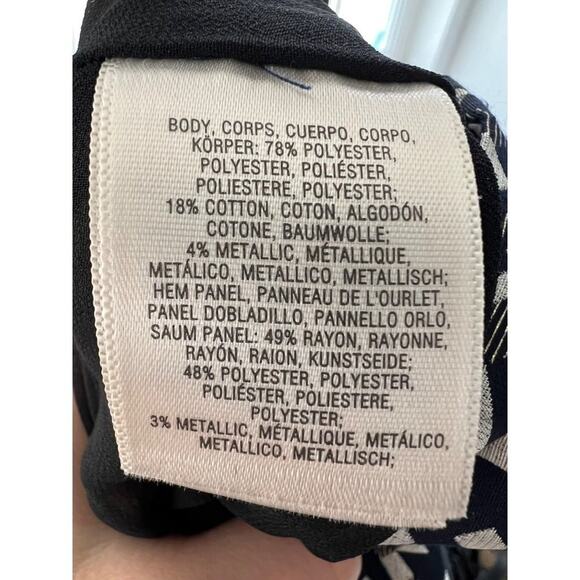 Anthropologie Maeve Tilde Jacquard Mixed Media Polka Dot Sheath Dress XS Twee - Picture 9 of 9